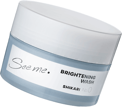 SHIKARI Brightening Wash | 毛穴メラニンに働きかける ブラシ洗顔